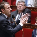 Macron face à des pertes vertigineuses (Photo AFP)