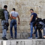 Fouille à Jérusalem (Photo AFP)