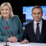 Le Pen, Bertrand : débat acide (Photo AFP)